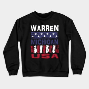 Warren Michigan USA T-Shirt Crewneck Sweatshirt